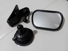 Convex Mirror Monitor Car-Back-Seat Safety Baby Rear Mini Kids 2-In-1 Adjustable