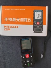 MiLESEEY-Medidor digital de distancia láser, telémetro eléctrico láser con precisión de +-2mm, modelo X6,S5E