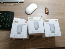 Tuya ZigBee3.0 inteligente radiador actuador programable del radiador termostática de la válvula de controlador de temperatura MQTT 2 Configuración con Alexa.