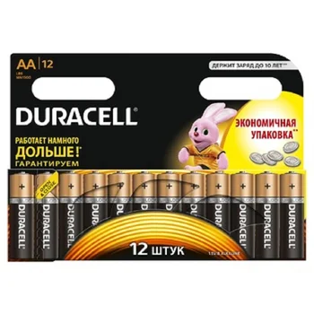 

Batteries alkaline ааa/lr03-4bl мизинчиковые 12 шту in blister card.