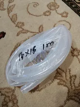 Manguera de Gel de silicona transparente de grado alimenticio, tubo de manguera de silicona Flexible resistente al calor para acuario, 100cm, 8-20mm