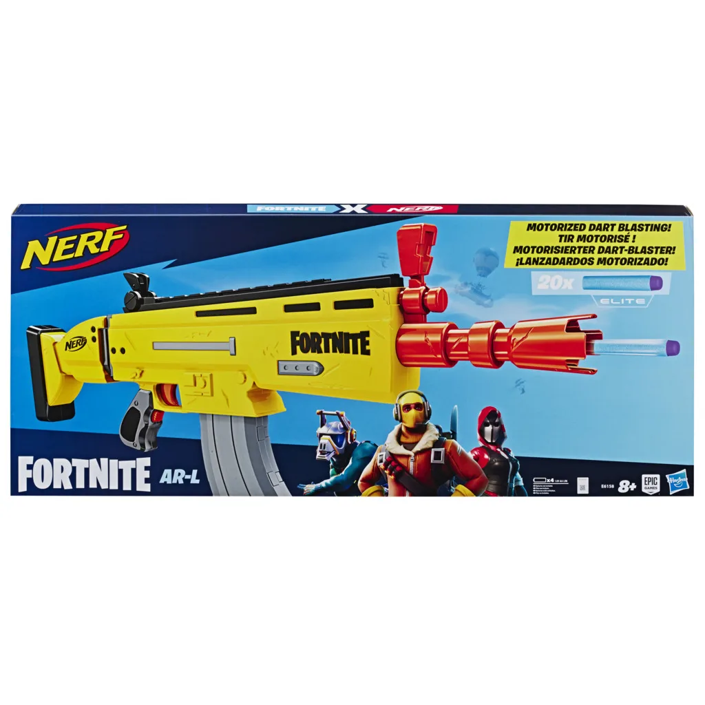 Hasbro Original, Nerf Elite Fornite AR-L, pistola nerf, Lanza dardos, juguetes para niños, - Lanza dardos - 8 AÑOS + - Envío gra - AliExpress y