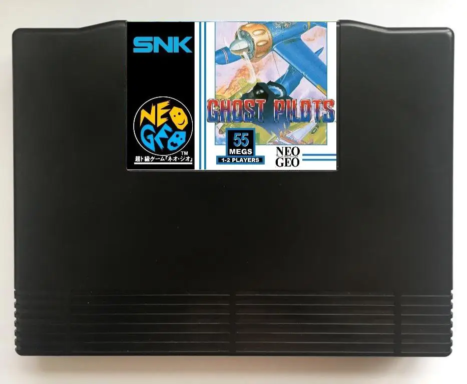 

NEOGEO AES Ghost Pilots Game Cartridge and ShockBox for SNK NEO GEO AES Console