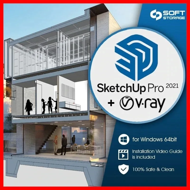 Pro 2021 _ rendu v_ray _ Version compl_te _ multilingue _ Windows et Mac1