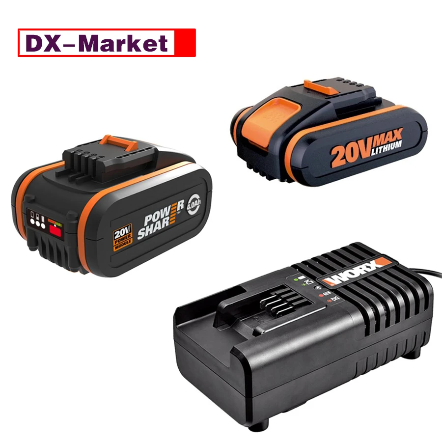 Worx Battery Chargers Worx 20v Charger Worx 20v Battery Worx