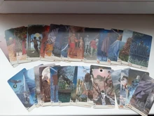 Cartas de Tarot y guía, juego de adivinación del destino, cubierta para fiesta, vacaciones, juegos de mesa