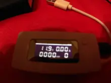 Amperímetro de cola blanca de KCX-017 con pantalla LCD, medidor de Monitor de capacidad de corriente de voltaje Mini USB, Detector de 3V-7V, medidor de corriente móvil