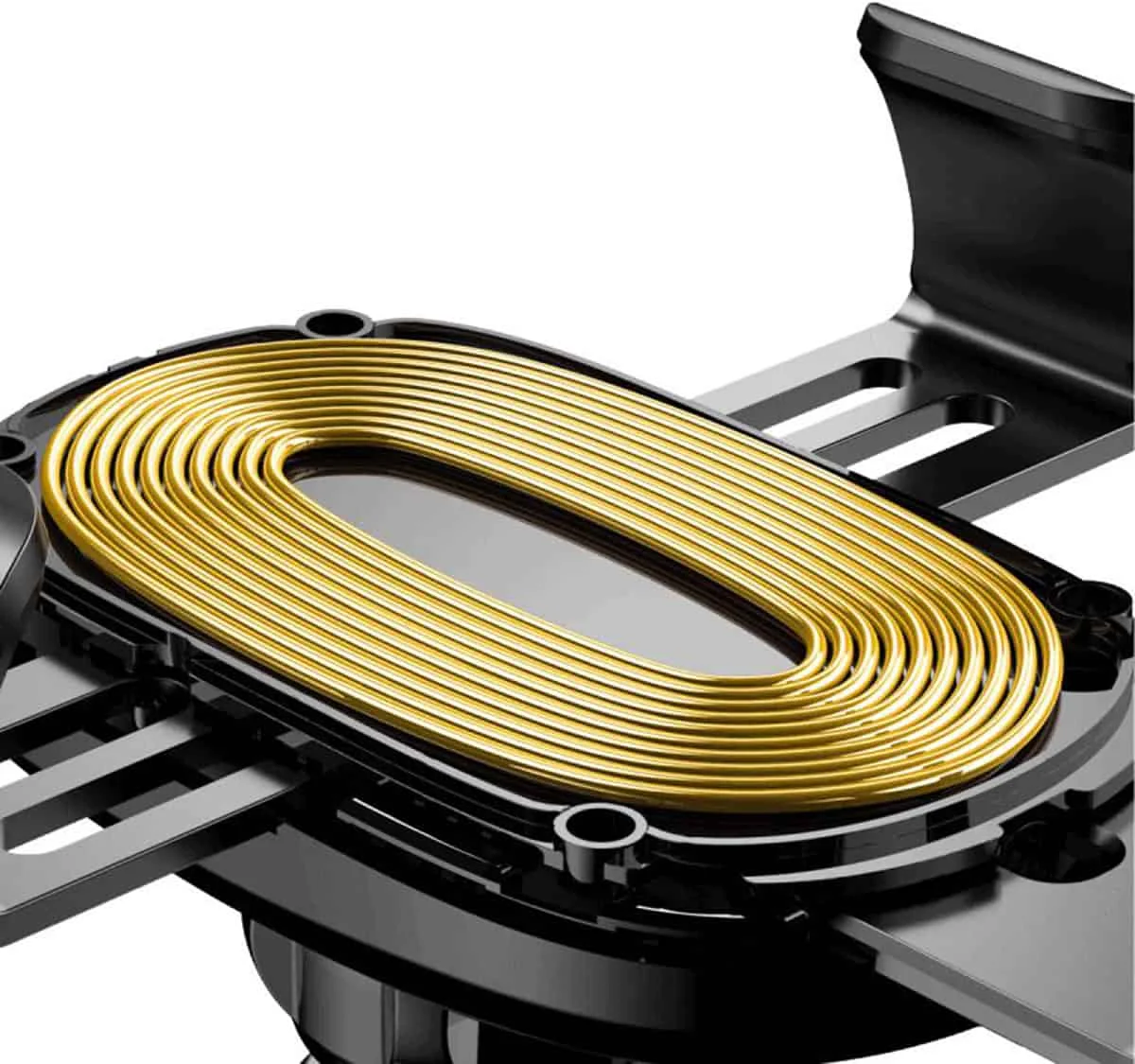 Держатель с беспроводной зарядкой Baseus Wireless Charger Gravity Car Mount 2(WXYL-A01