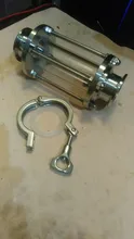 Fitting Tri-Clamp Sight Glass Stainless-Steel Sanitay-Flow SS304 Homebrew Diary-Product