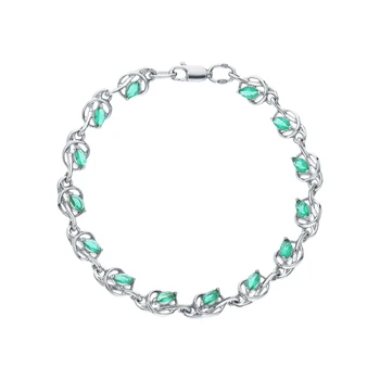 

Silver Bracelet with cubic zirconia sunlight sample 925