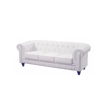 

Sofa CHESTER, 3 seaters, similpiel White