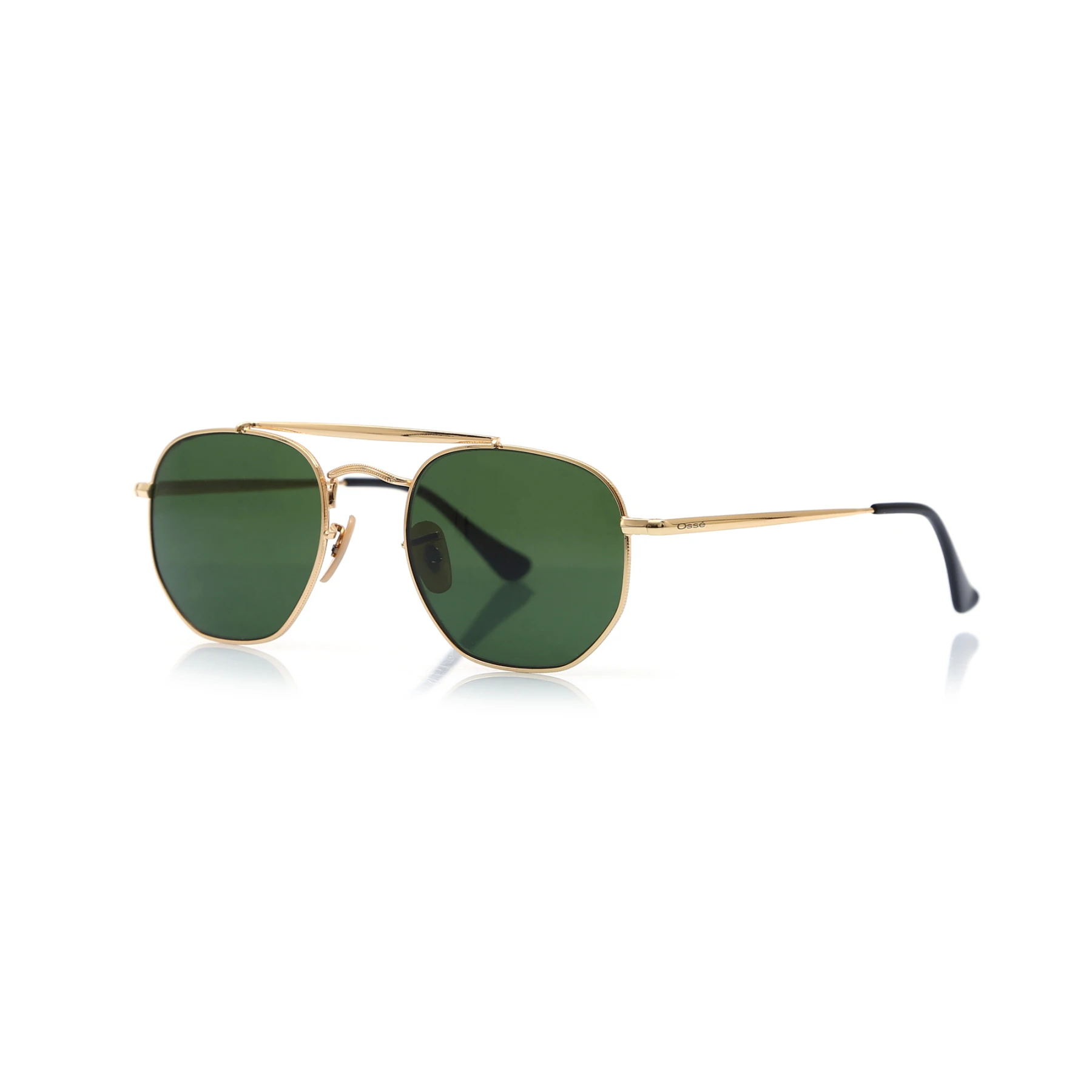 

Men's sunglasses os 2682 01 metal gold crystal square square 51-21-145 osse