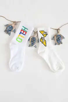 

Trend Alacati Style Female Dual Soset Socks ALC-A1683