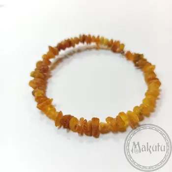 

Bracelet from Amber treatment on a string