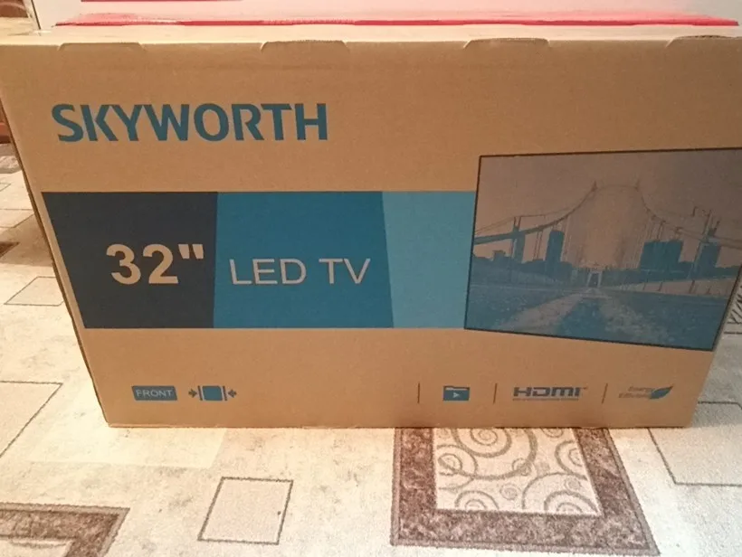 Отзыв о товаре Телевизор LED 32 дюйма ТВ Skyworth 32E30 HD TV Угол обзора 178° 3239InchTv MOLNIA от пользователя E***s