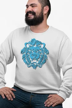

Angemiel Wear Angry Lion White Men 'S Sweatshirt