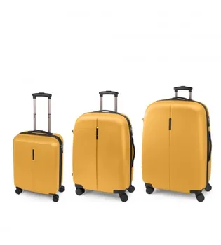 

Set 3 Suitcases Gabol Paradise Mustard