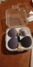 esponja maquillaje, XISHOW-esponja para maquillaje, licuadora de belleza, base de maquillaje en polvo, colorete, accesorios de maquillaje, herramienta, huevo de belleza, 1/4 Uds.