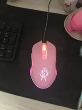 Ratón óptico retroiluminado de color rosa para ordenador, Mouse silencioso con cable, moda Sailor Moon, 2400DPI