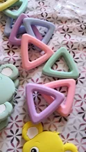 Chenkai-mordedor de silicona para coche, elefante, Koala, teléfono, flamenco, conejo, chupete para bebé, colgante de dentición simulada de grado alimenticio, 10 Uds.