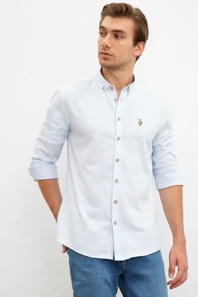 U.S. POLO ASSN. Мужской тканый гомлек