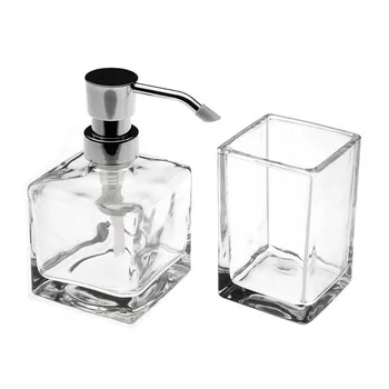 

Bath Set Crystal Transparent
