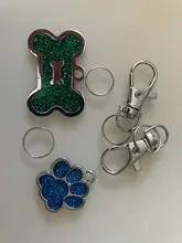 Etiquetas de identificación de perro personalizadas, etiqueta de nombre para gato, cachorro, accesorios para mascotas, etiquetas de dirección de nombre personalizadas, MP0078