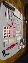 Polvo de acrílico conjunto de herramientas de fresado Set de extensiones de manicura uñas de Gel esmalte de herramientas para decoraciones de manicura Kit de uñas