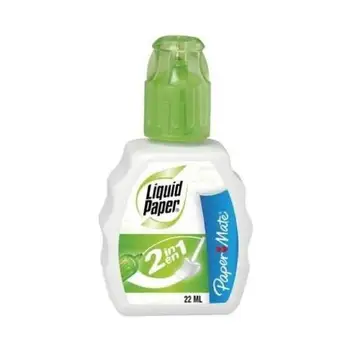 

Correction fluid pen and pad White 22 mlPaper Mate21.17