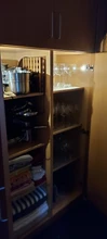 Wardrobe Sensor Light Lamp Cupboard Closet Inner-Hinge Under-Cabinet LED Bedroom Kitchen