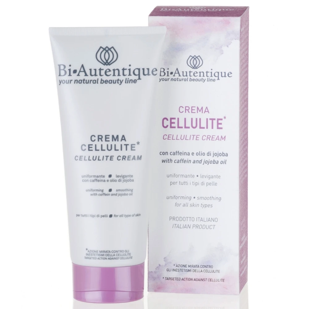 Крем CELLULITE Bi-Autentique UNIFORMANTE-разглаживание с кофеином и маслом JOJO доступен в упаковке