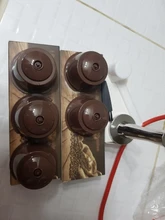 GUSTO-FILTERS Capsule Gusto-Pod-Cup Tamper Coffee-Machine-Tool Dolce Stainless-Steel