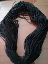 Elastic-Rope Masks Sewing-Accessories Black White Round Thin 3MM for Garment 10-100-Meters