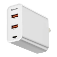 Сетевое зарядное устройство Baseus PPS three output quick charger 60W CN CCFS-F02(Белый