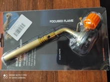 Quemador de butano para soldar, pistola de llama de Gas, lanzallamas de soldadura portátil para exteriores, acampada, barbacoa, equipo de soldadura