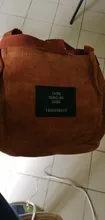 Bolsos de lona Vintage de pana para mujer, de estilo literario y artístico bolso de hombro, sencillo, con hebilla de Color sólido, bolso de tela