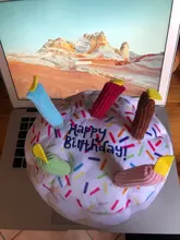 Pet-Toys Cake-Play Chew Stuffed Interactive Plush-Birthday Training Squeaky Bite-Resistant