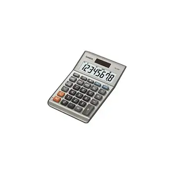 

MS-80B, desk, basic, silver, buttons, battery/Solar, LR54CASIO8.57