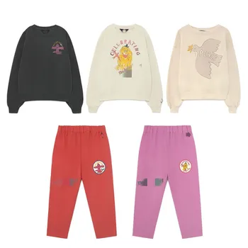 

IN STOCK Ins Fashion 2020 Spring and Summer New Tao Kid Sweater Boy Girl Trousers Children's Casual Pants Suit Kid Sweatshirt