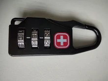 Mini candado de aleación portátil para equipaje de viaje al aire libre, mochila con cremallera, bolso de mano seguro, antirrobo, combinación de código, bloqueo de número