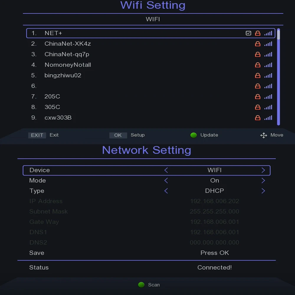 Haohsat DVB-T2pro H.265 Wifi T2 Digital Tuner DVB-T2 TV Stick 4K Digital T2Pro HEVC 10Bit Italy Russia Digital Receiver Decoder new tv sticks