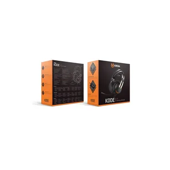 

Krom headphones + Mic Gaming Kode. Usb. Ps4/ Pc. 7.1 Virtual.