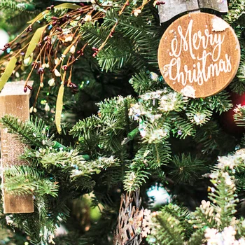 

2.7m Artificial Green Christmas Garland Wreath Xmas Home Party Christmas Decoration Pine Tree Rattan Hanging Ornament For Kids