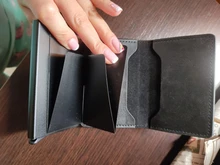 Bycobecy 2021 tarjeta de crédito titular de la cartera de las mujeres de los hombres de Metal RFID Vintage bolso de cuero de poliuretano Crazy Horse Banco titular de caso