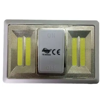 

Emergency Light 4 LED magnet adhesive Velcro fastener on off switch