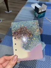 Book Mold Epoxy-Silicome-Mold Notebook-Shape Resin Transparent DIY Crystal A7 A6/A5