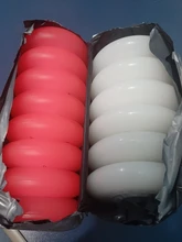 Ruedas luminosas para Patines SEBA HV High HL FSK Slalom, ruedas de patinaje LED, neumáticos para Patines de chico de 62, 64, 68, 70, 72, 76 y 80mm, 8 Uds.