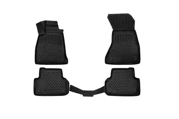 

Floor mats for Audi A5 II 2016~ 4WD interior protection floor from dirt guard car styling tuning decoration