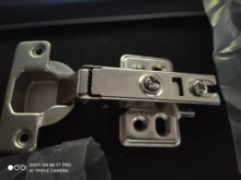 NAIERDI-bisagra hidráulica de hierro sin óxido, amortiguador de núcleo de hierro, bisagras de armario, bisagras de puerta de armario, Hardware de Cierre Suave