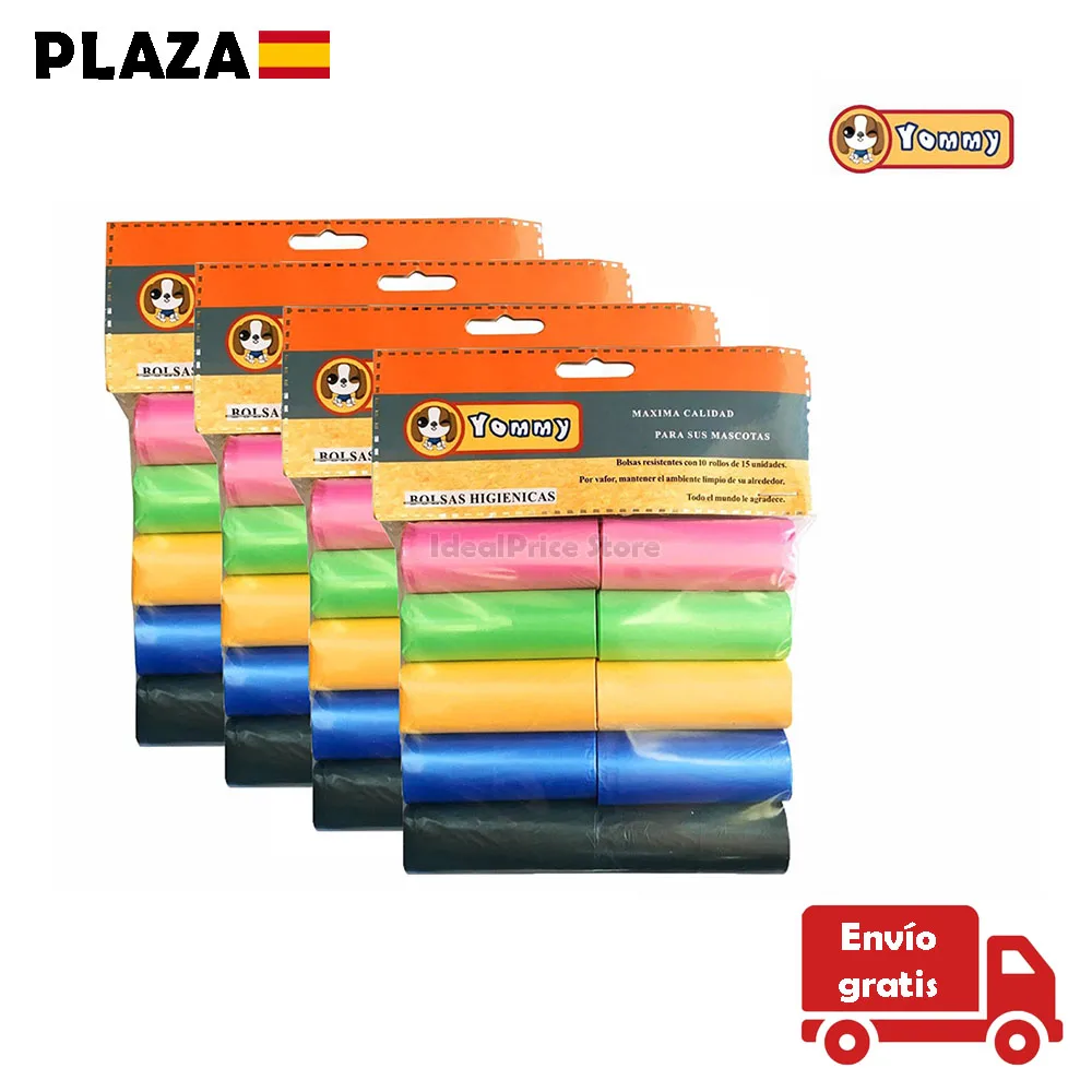 Pet® 300/600/1200/1500/2400 Bolsas para excrementos de perros - bolsas Bolsa de popó para perros mascotas animales hogar